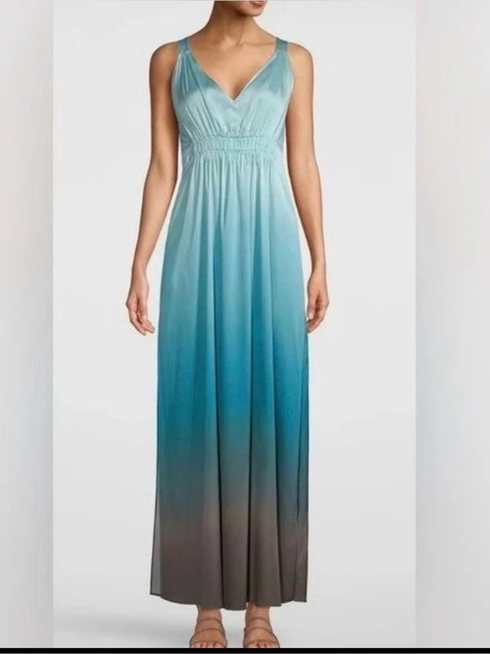 NWOT WHBM Satin Ombré Dress